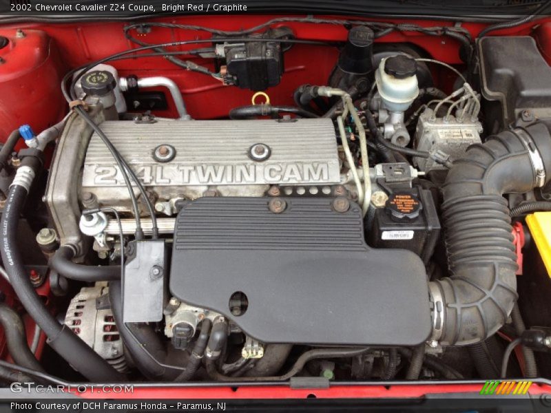  2002 Cavalier Z24 Coupe Engine - 2.4 Liter DOHC 16-Valve 4 Cylinder