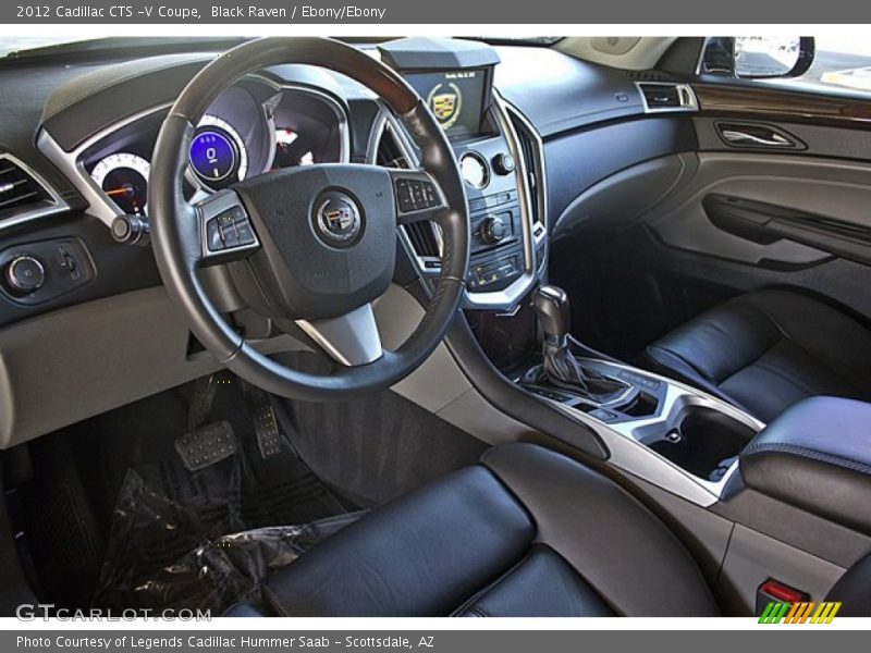Black Raven / Ebony/Ebony 2012 Cadillac CTS -V Coupe
