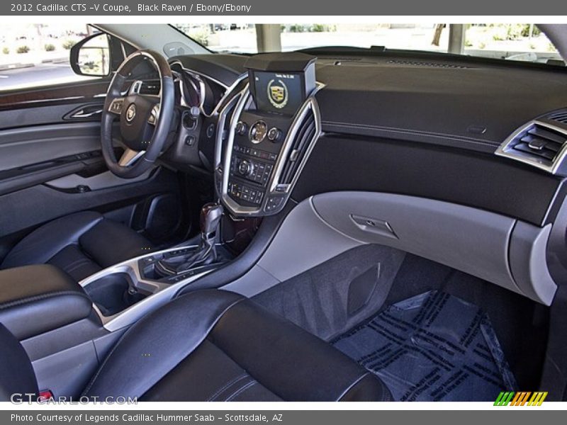 Black Raven / Ebony/Ebony 2012 Cadillac CTS -V Coupe