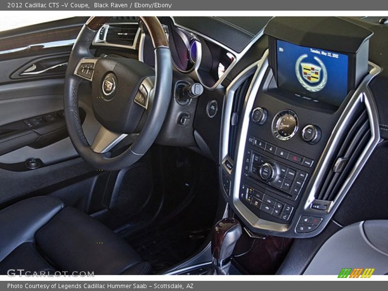 Black Raven / Ebony/Ebony 2012 Cadillac CTS -V Coupe