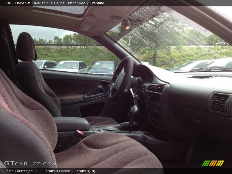  2002 Cavalier Z24 Coupe Graphite Interior