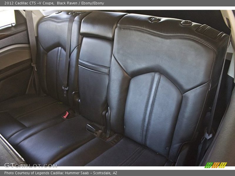 Black Raven / Ebony/Ebony 2012 Cadillac CTS -V Coupe