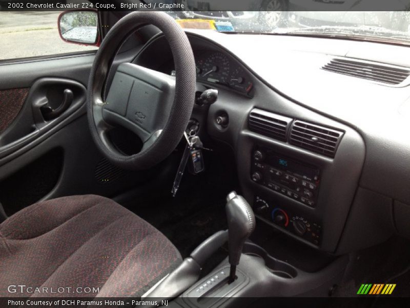 Dashboard of 2002 Cavalier Z24 Coupe
