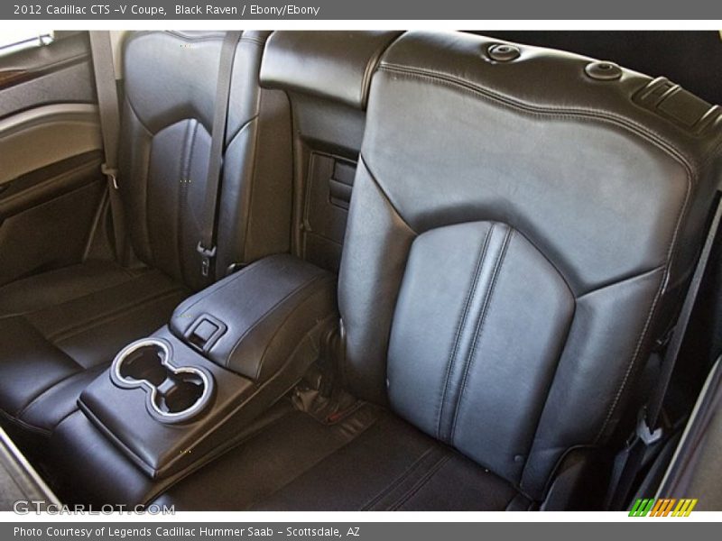 Black Raven / Ebony/Ebony 2012 Cadillac CTS -V Coupe