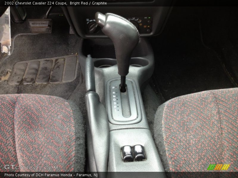  2002 Cavalier Z24 Coupe 4 Speed Automatic Shifter