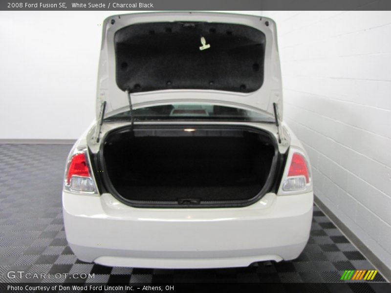 White Suede / Charcoal Black 2008 Ford Fusion SE