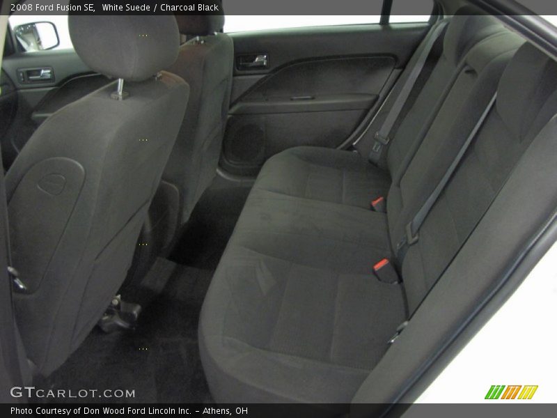 White Suede / Charcoal Black 2008 Ford Fusion SE