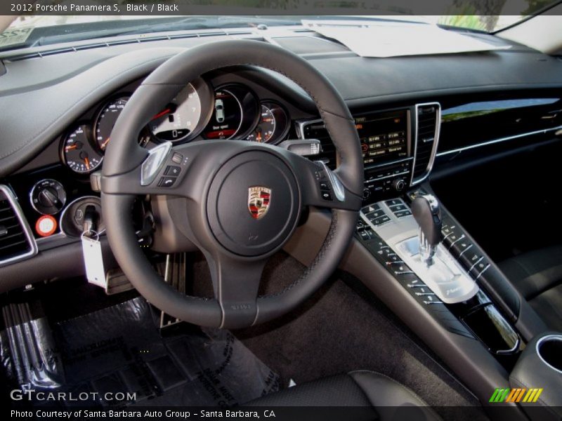 Black / Black 2012 Porsche Panamera S