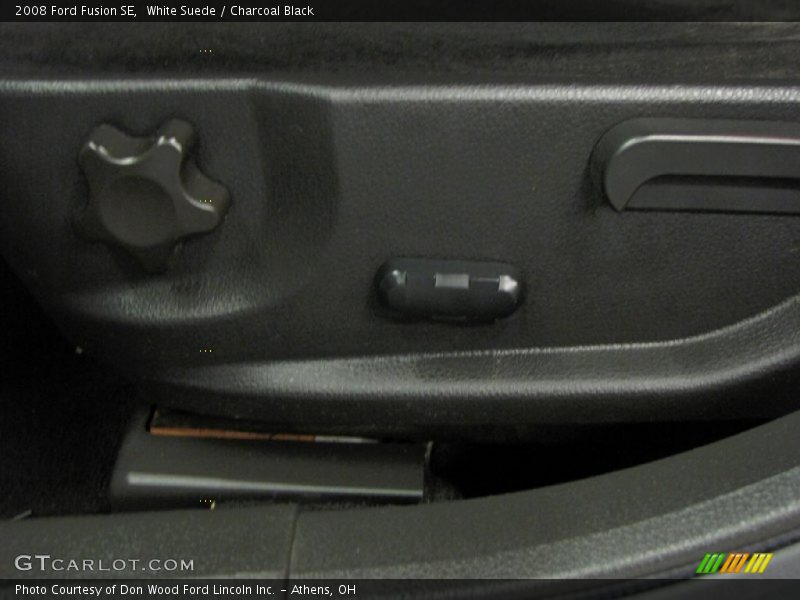White Suede / Charcoal Black 2008 Ford Fusion SE