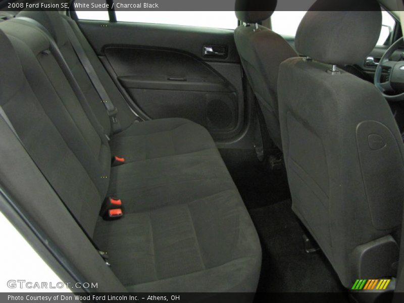 White Suede / Charcoal Black 2008 Ford Fusion SE