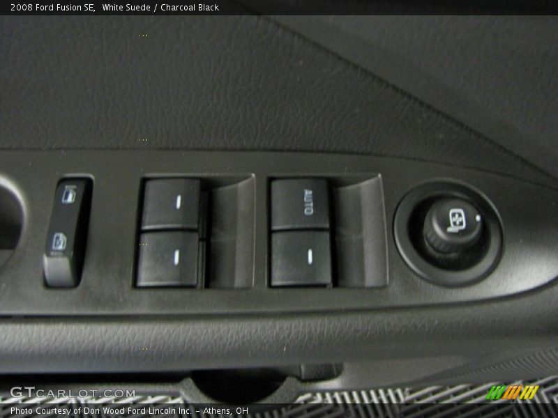 White Suede / Charcoal Black 2008 Ford Fusion SE