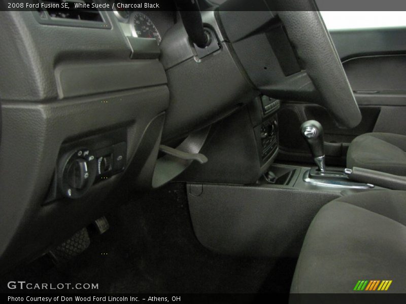 White Suede / Charcoal Black 2008 Ford Fusion SE