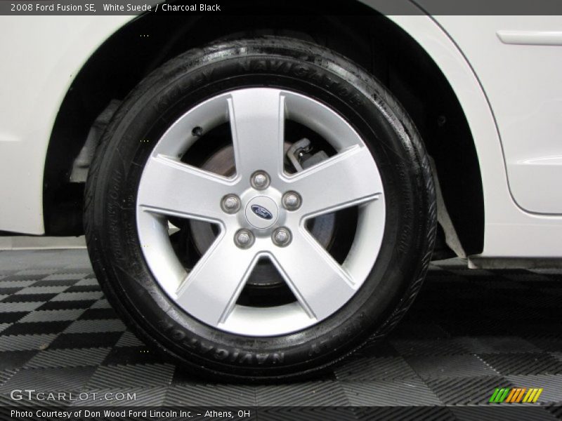 White Suede / Charcoal Black 2008 Ford Fusion SE