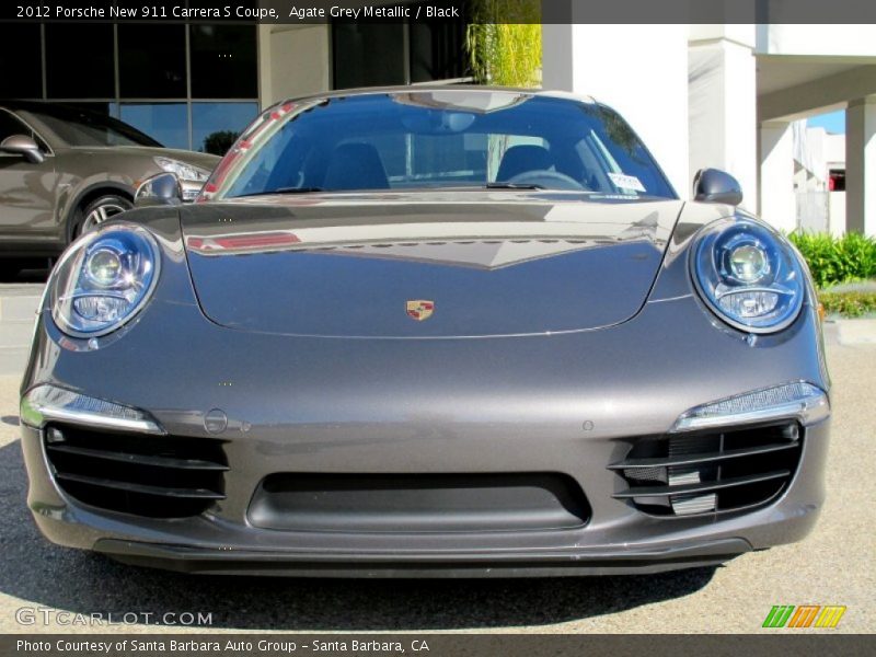 Agate Grey Metallic / Black 2012 Porsche New 911 Carrera S Coupe