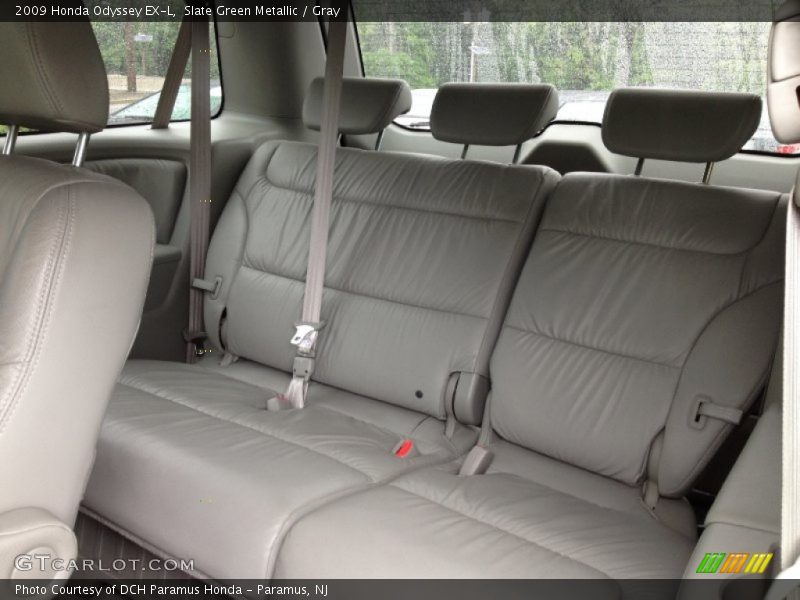 Slate Green Metallic / Gray 2009 Honda Odyssey EX-L