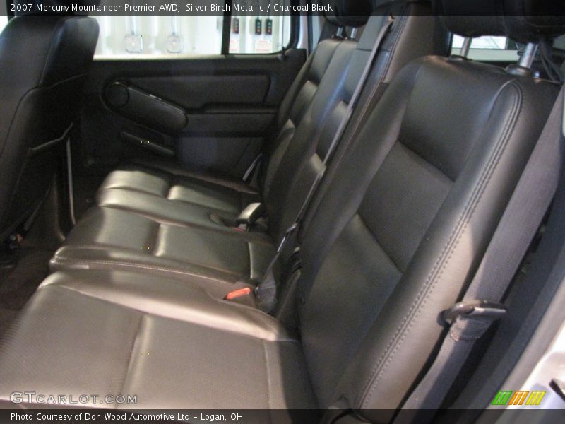 Silver Birch Metallic / Charcoal Black 2007 Mercury Mountaineer Premier AWD