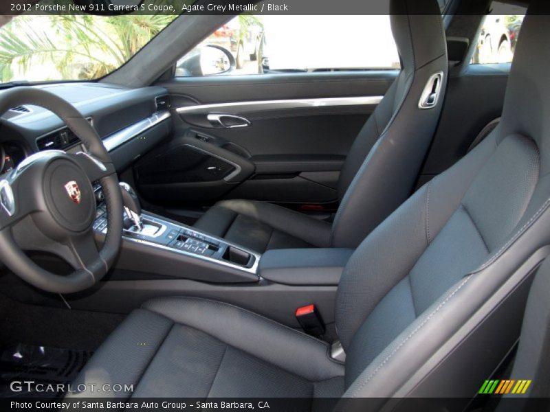  2012 New 911 Carrera S Coupe Black Interior