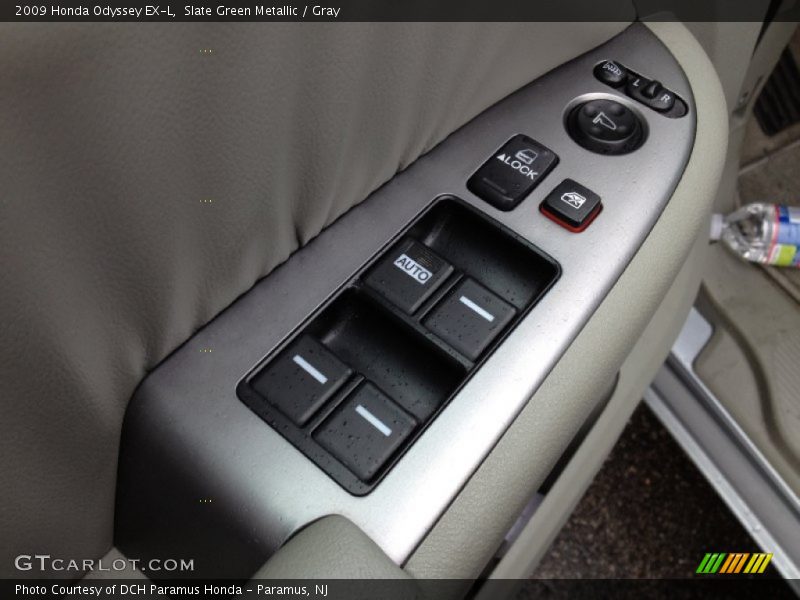 Slate Green Metallic / Gray 2009 Honda Odyssey EX-L