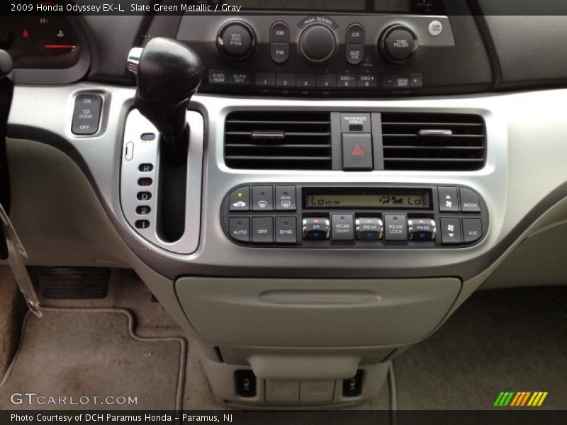 Slate Green Metallic / Gray 2009 Honda Odyssey EX-L
