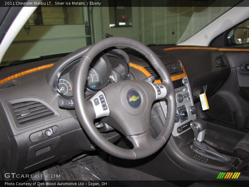 Silver Ice Metallic / Ebony 2011 Chevrolet Malibu LT