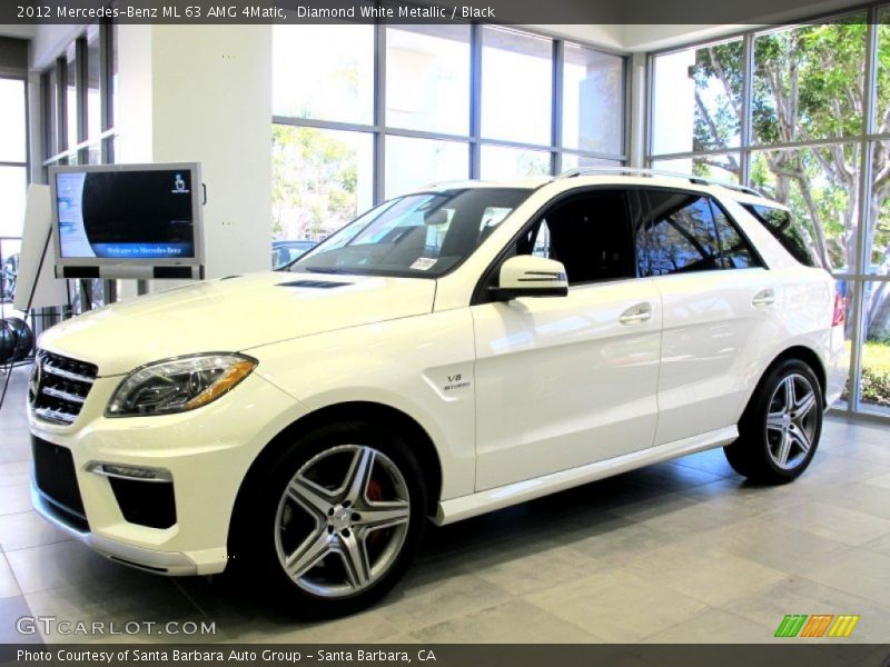  2012 ML 63 AMG 4Matic Diamond White Metallic