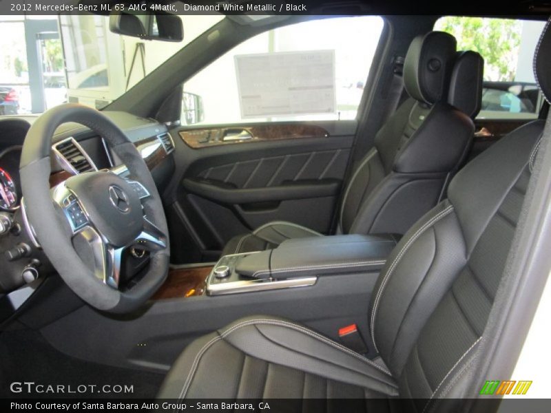  2012 ML 63 AMG 4Matic Black Interior