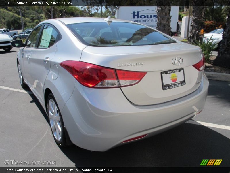 Silver / Gray 2013 Hyundai Elantra GLS