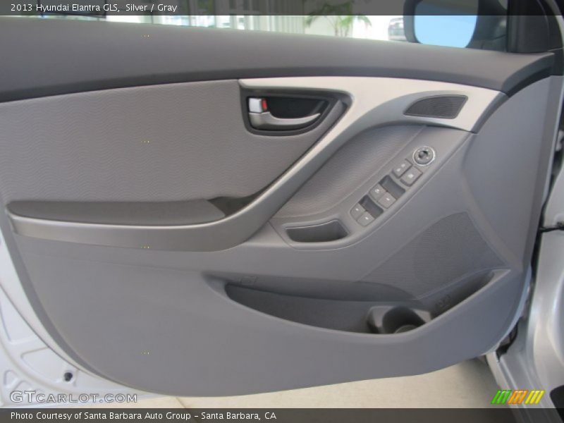 Silver / Gray 2013 Hyundai Elantra GLS