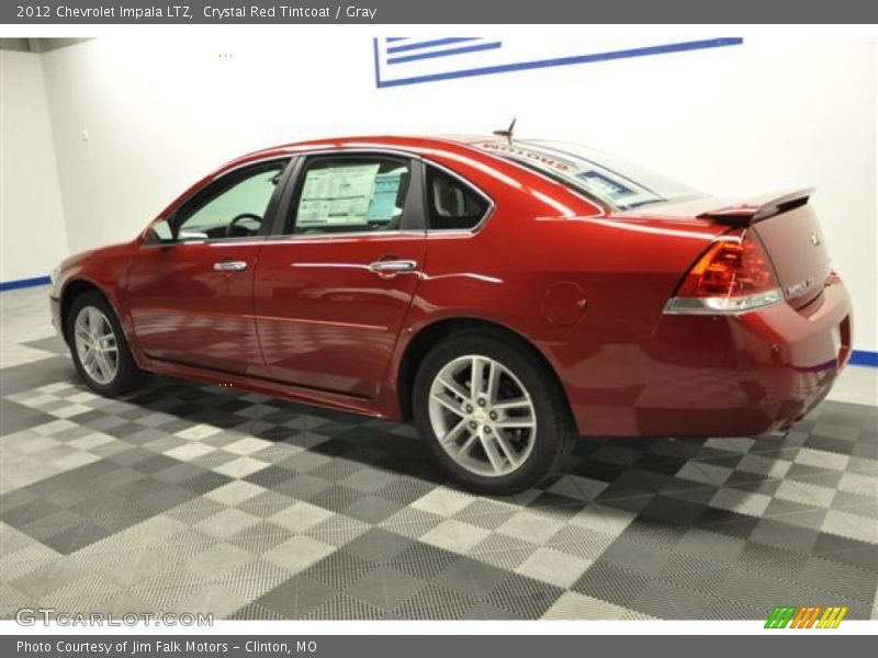 Crystal Red Tintcoat / Gray 2012 Chevrolet Impala LTZ