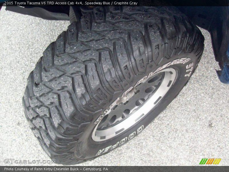 Speedway Blue / Graphite Gray 2005 Toyota Tacoma V6 TRD Access Cab 4x4