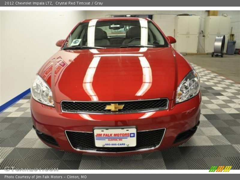 Crystal Red Tintcoat / Gray 2012 Chevrolet Impala LTZ