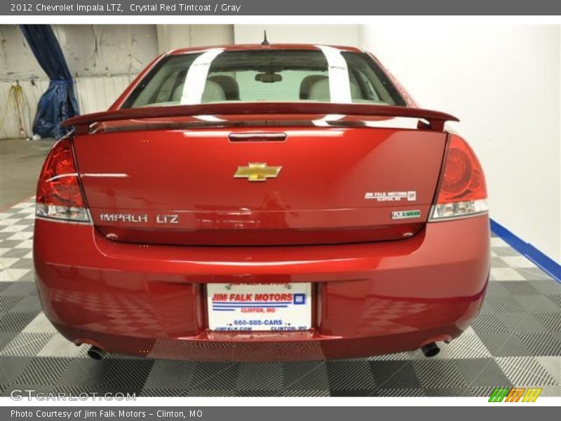 Crystal Red Tintcoat / Gray 2012 Chevrolet Impala LTZ