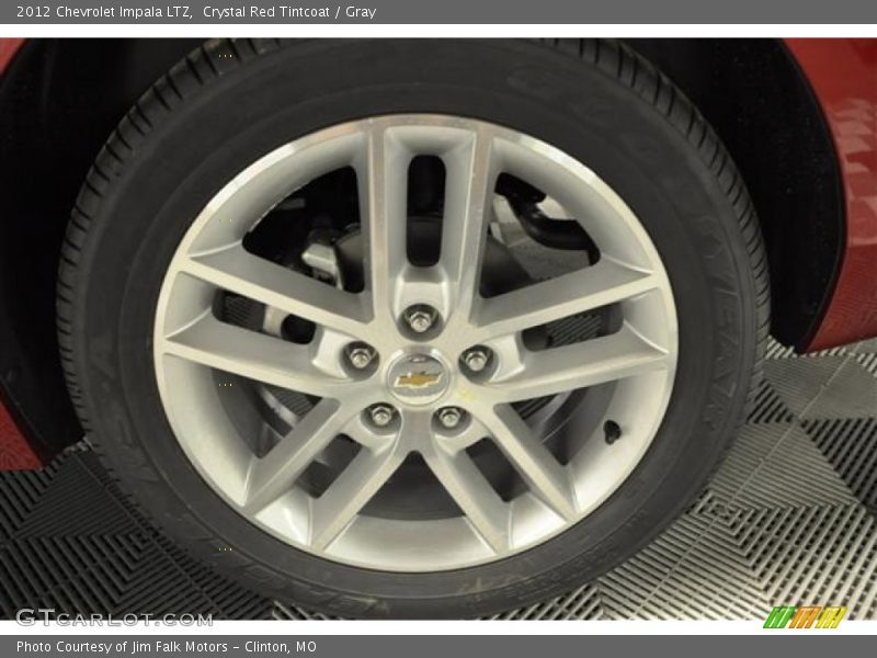 Crystal Red Tintcoat / Gray 2012 Chevrolet Impala LTZ