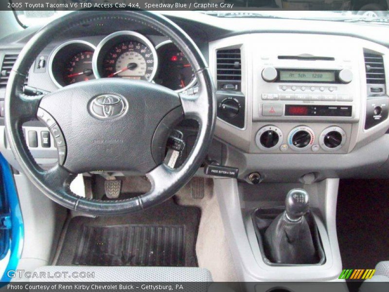 Dashboard of 2005 Tacoma V6 TRD Access Cab 4x4
