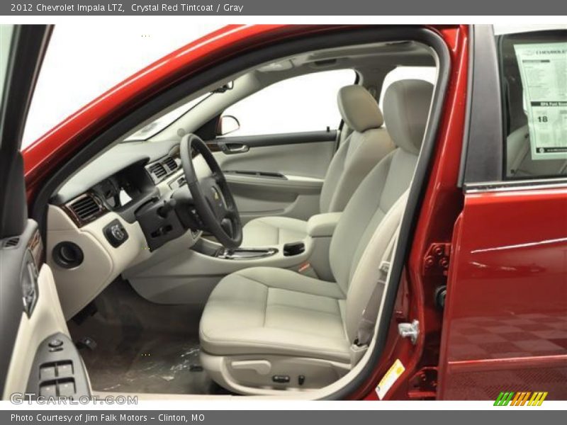 Crystal Red Tintcoat / Gray 2012 Chevrolet Impala LTZ