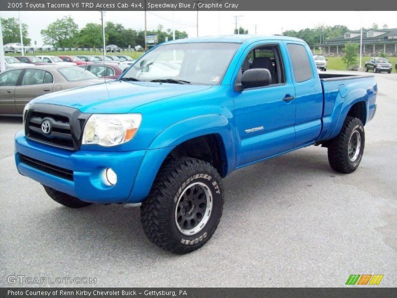 Custom Wheels of 2005 Tacoma V6 TRD Access Cab 4x4