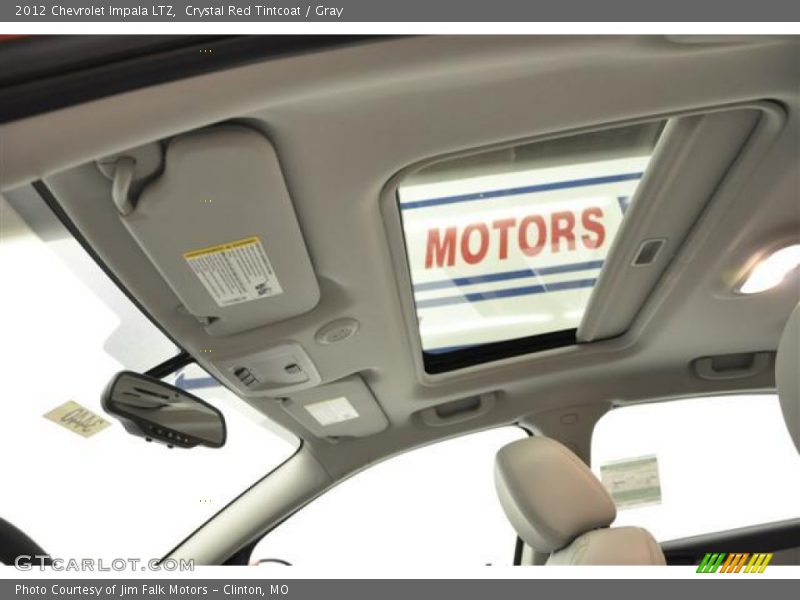 Crystal Red Tintcoat / Gray 2012 Chevrolet Impala LTZ