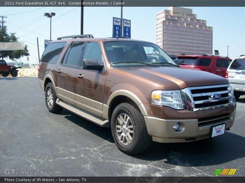 Golden Bronze Metallic / Camel 2011 Ford Expedition EL XLT 4x4