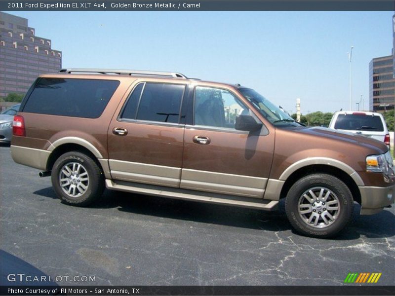 Golden Bronze Metallic / Camel 2011 Ford Expedition EL XLT 4x4