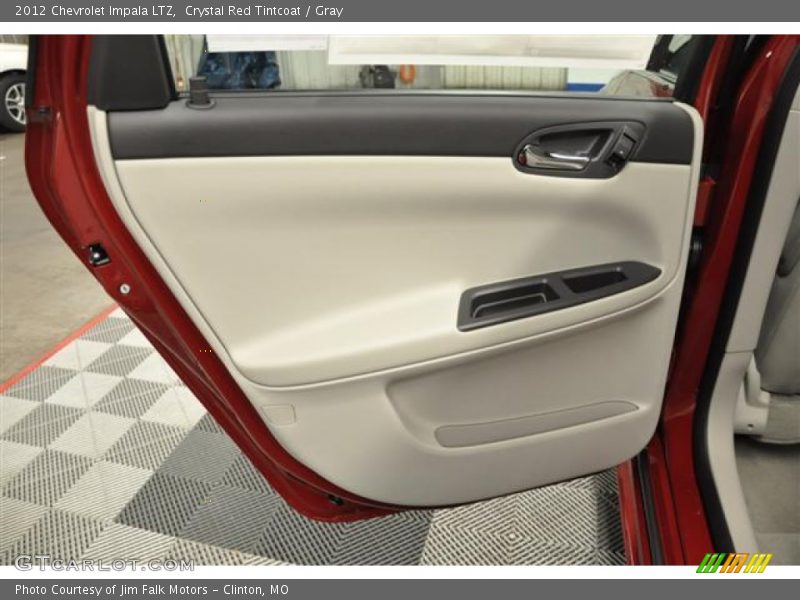 Crystal Red Tintcoat / Gray 2012 Chevrolet Impala LTZ