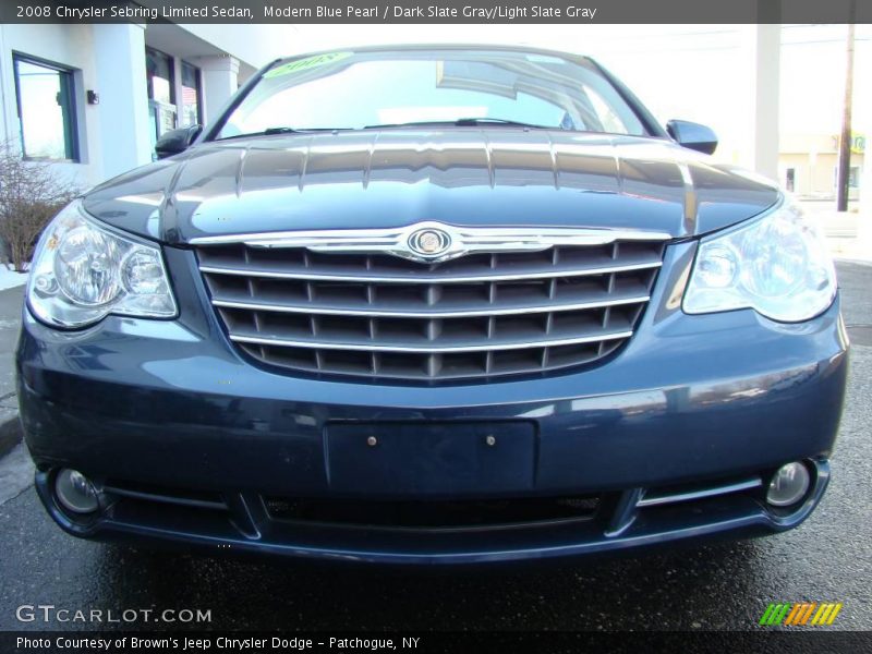 Modern Blue Pearl / Dark Slate Gray/Light Slate Gray 2008 Chrysler Sebring Limited Sedan
