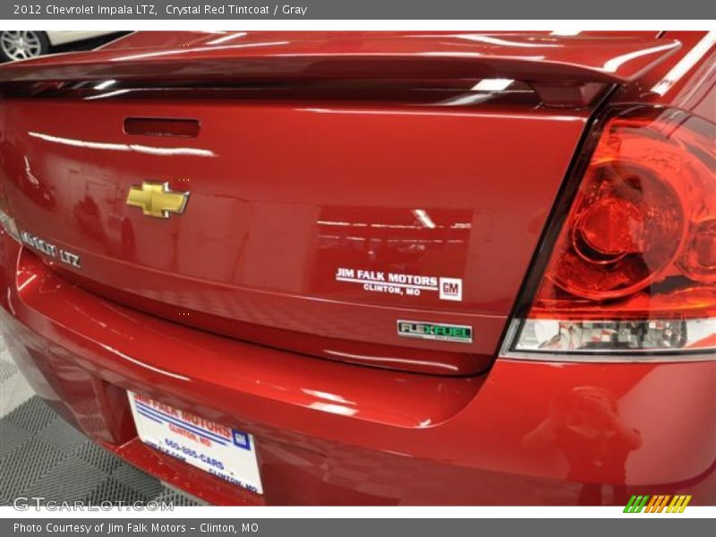 Crystal Red Tintcoat / Gray 2012 Chevrolet Impala LTZ