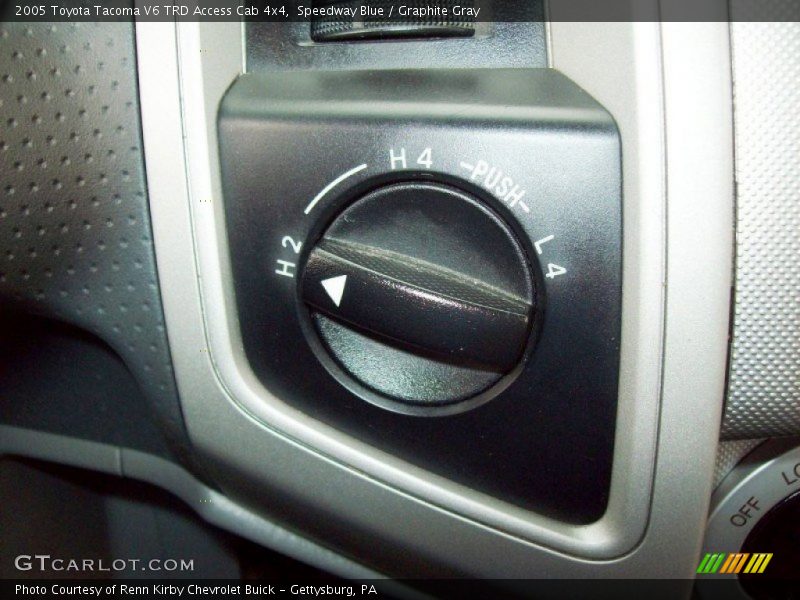 Controls of 2005 Tacoma V6 TRD Access Cab 4x4