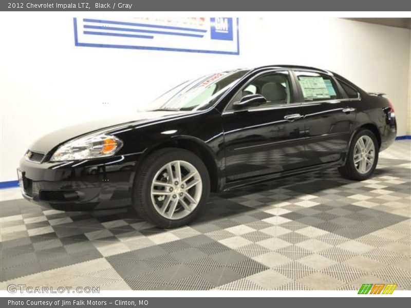 Black / Gray 2012 Chevrolet Impala LTZ