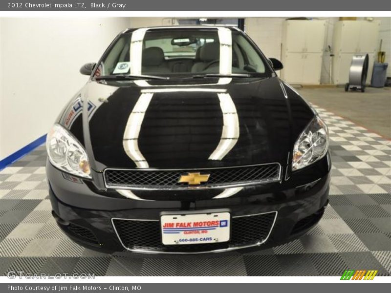 Black / Gray 2012 Chevrolet Impala LTZ