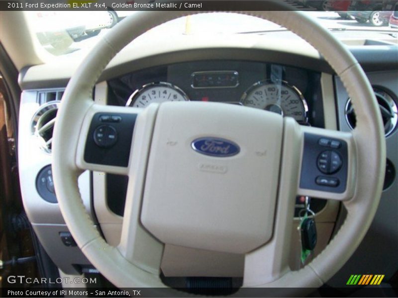 Golden Bronze Metallic / Camel 2011 Ford Expedition EL XLT 4x4