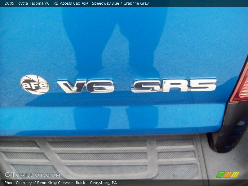 Speedway Blue / Graphite Gray 2005 Toyota Tacoma V6 TRD Access Cab 4x4