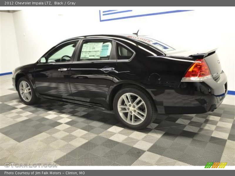 Black / Gray 2012 Chevrolet Impala LTZ
