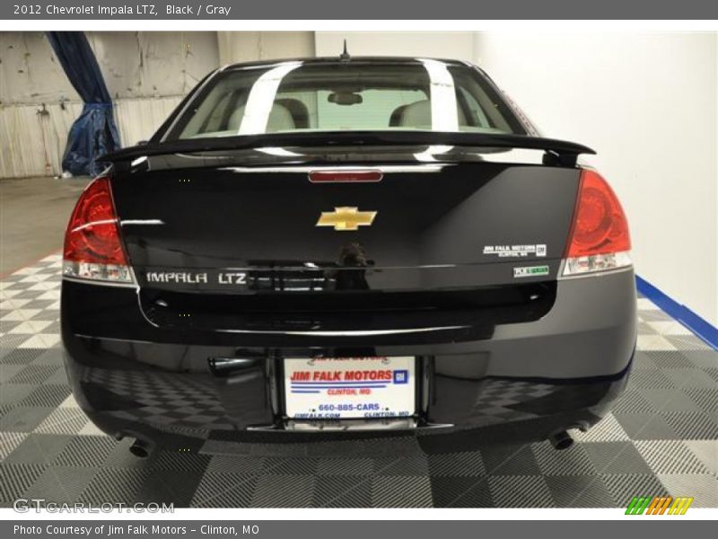 Black / Gray 2012 Chevrolet Impala LTZ