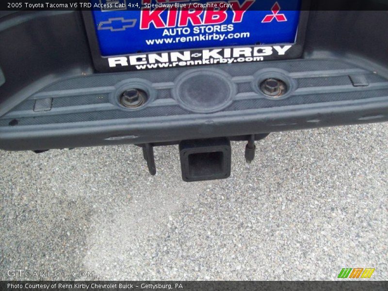 Speedway Blue / Graphite Gray 2005 Toyota Tacoma V6 TRD Access Cab 4x4
